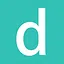 d cyan icon