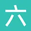 六 cyan icon