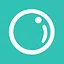 泡泡 cyan icon