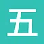 五 cyan icon