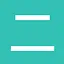二 cyan icon