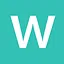 w cyan icon