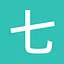 七 cyan icon