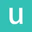 u cyan icon