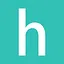 h cyan icon