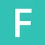 F cyan icon