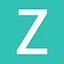 Z cyan icon