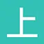 上 cyan icon