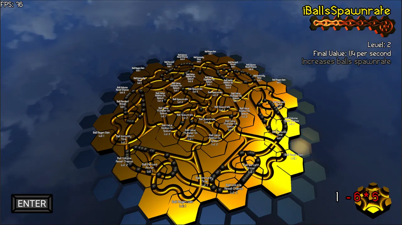 Hexamental: Hexagonal Incremental Screenshot 1