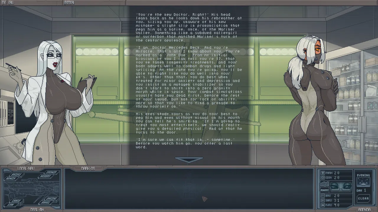 Darkstar Medical Mercenary Screenshot 1