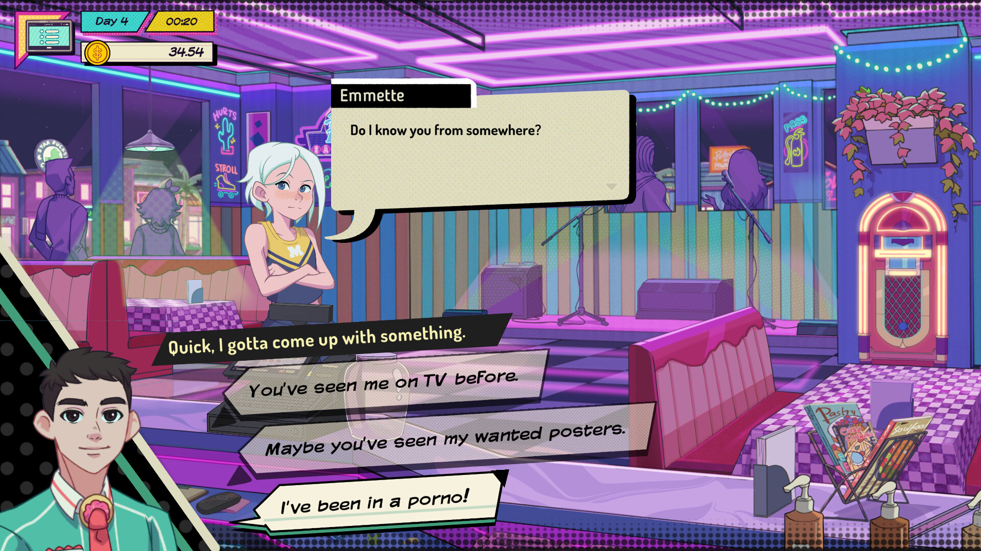 High Times - Dating/Cooking Sim Screenshot 2