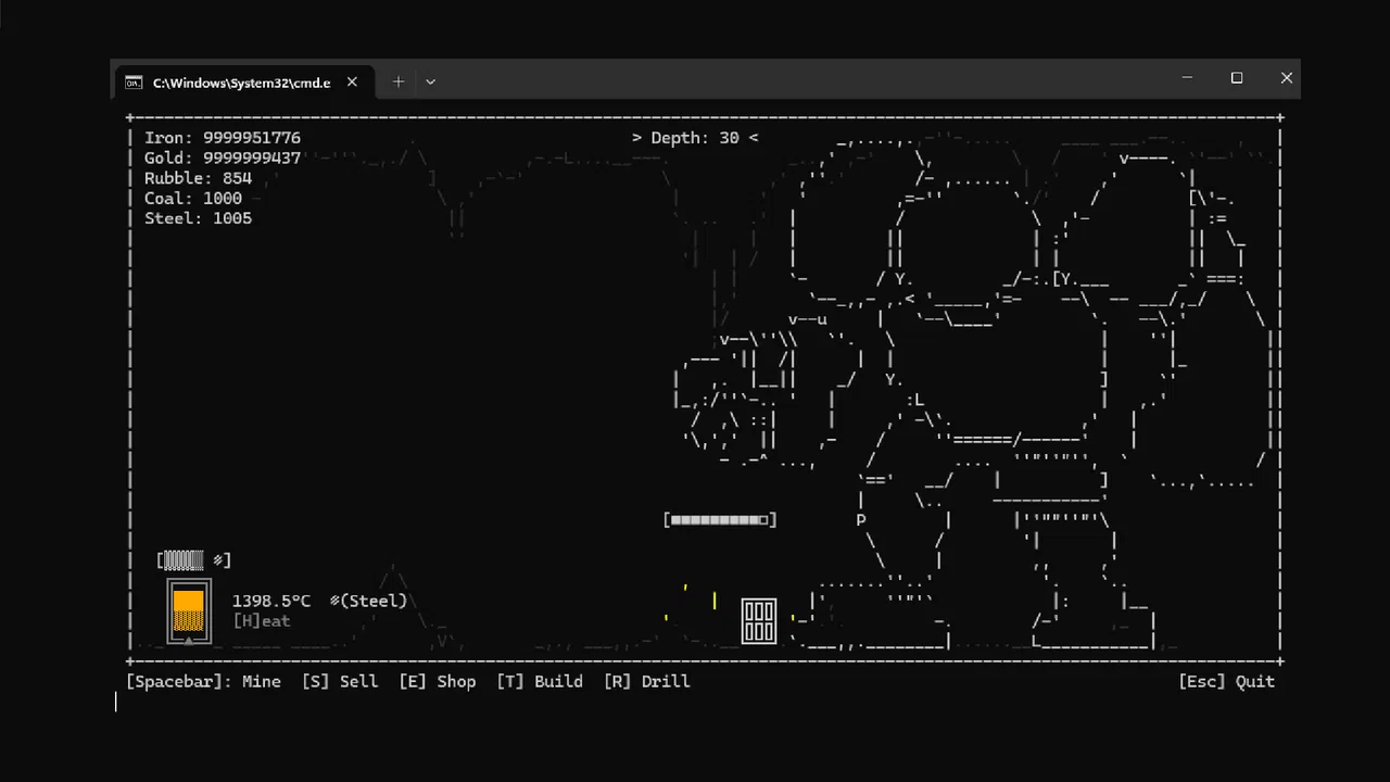 Terminal Descent Screenshot 1