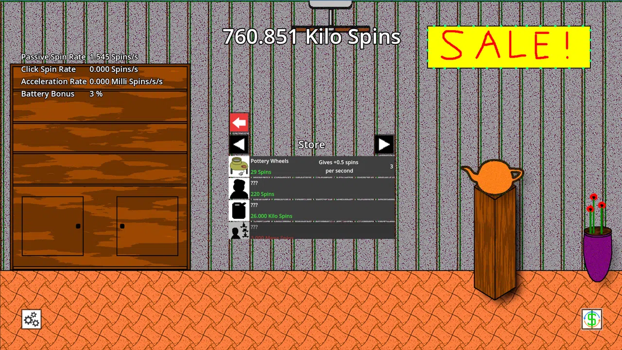 Teapot Spinner Screenshot 1