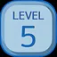 Reached Level 5 icon