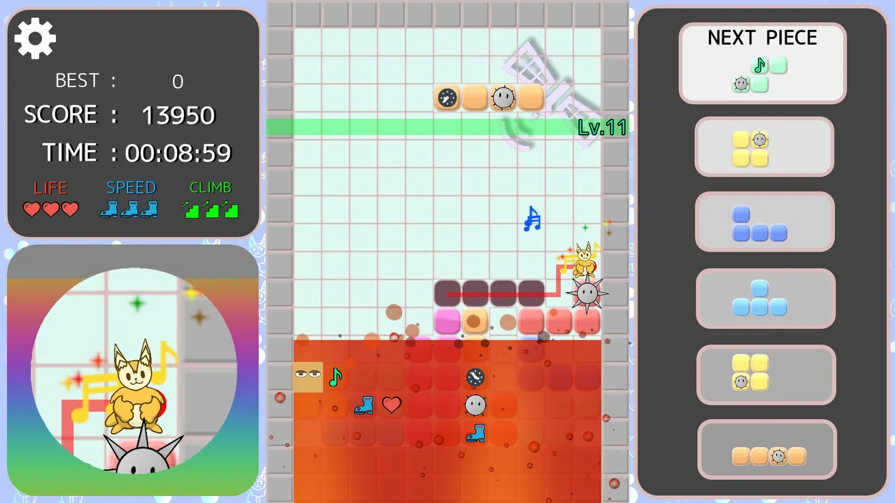 Climb! NYARUMA Action Puzzle Screenshot 3