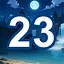 23 level completed icon