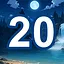 20 level completed icon