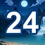 24 level completed icon