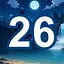 26 level completed icon