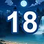 18 level completed icon