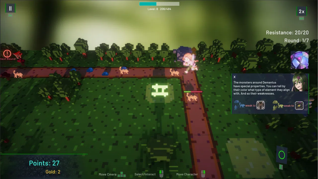 Enigmas of Nona: Canaly TD Demo Screenshot 0