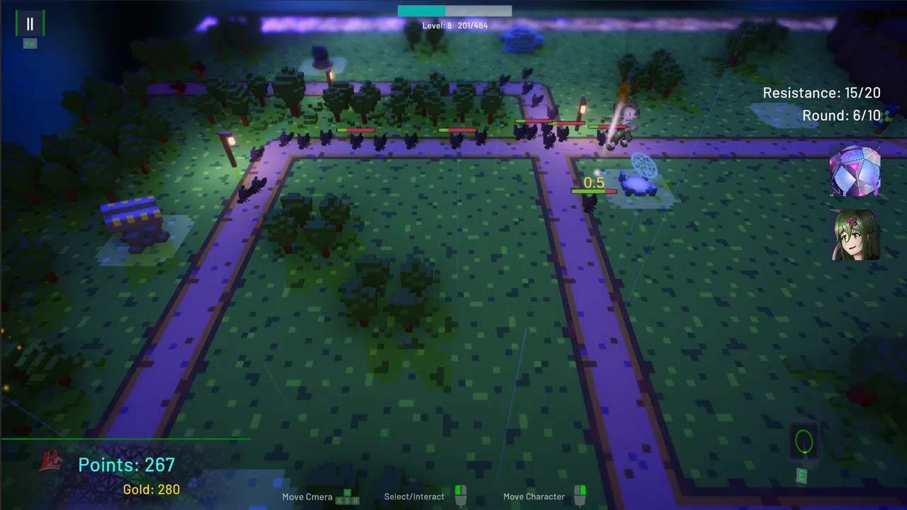 Enigmas of Nona: Canaly TD Demo Screenshot 1