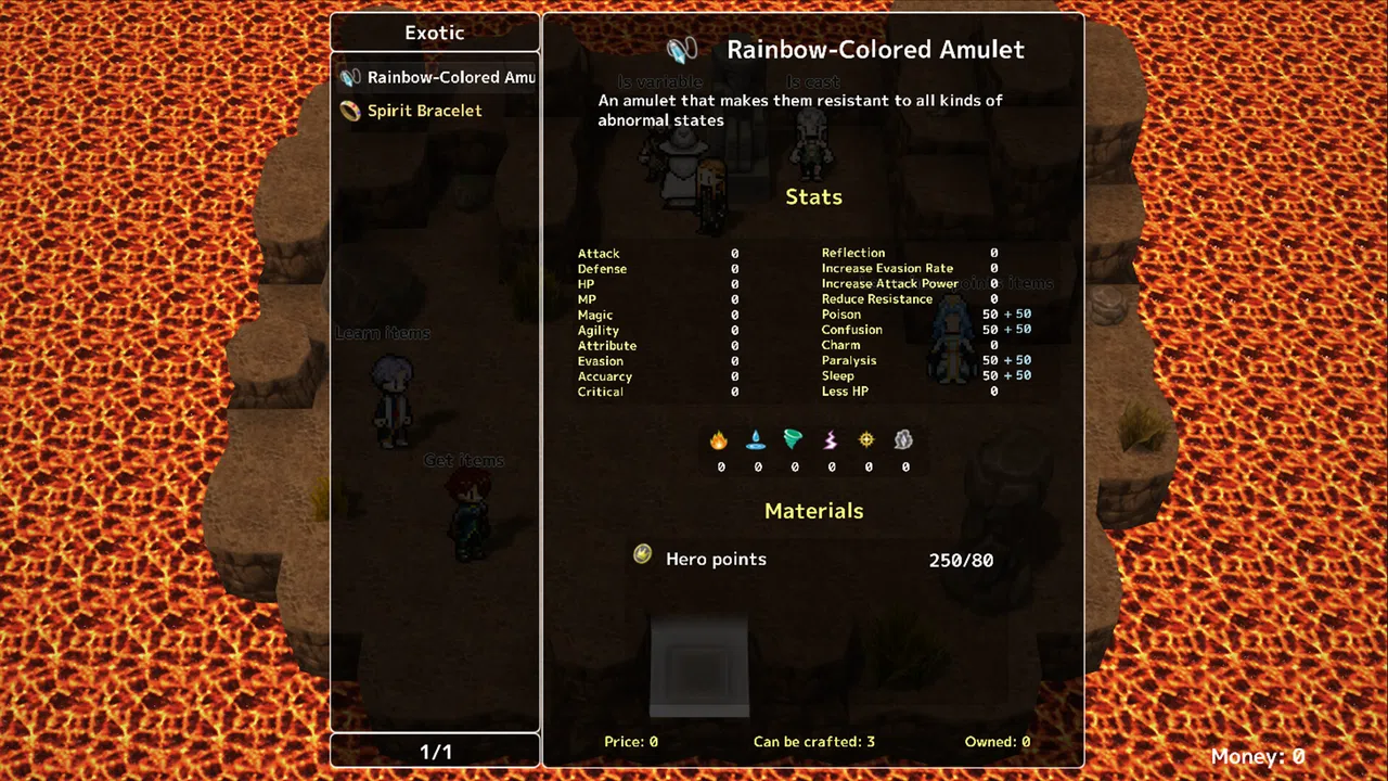 RPG Developer Bakin Crafting System Screenshot 2