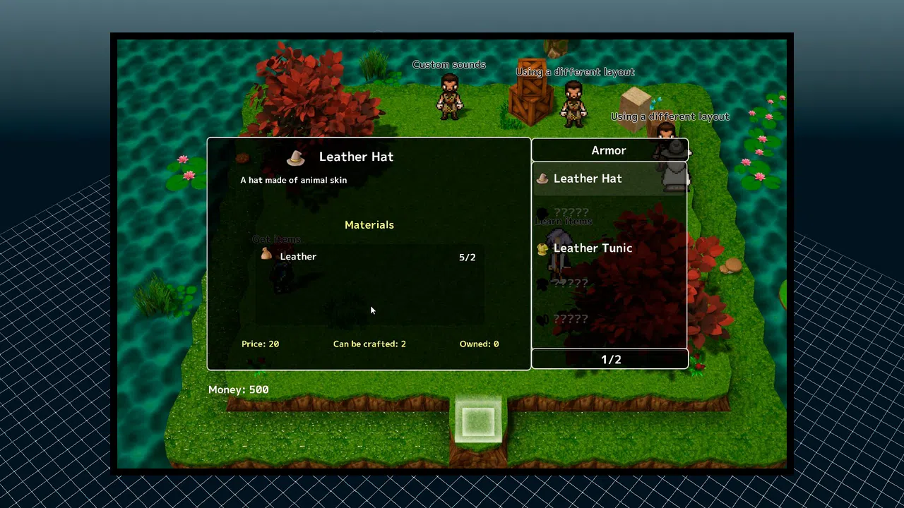 RPG Developer Bakin Crafting System Screenshot 1