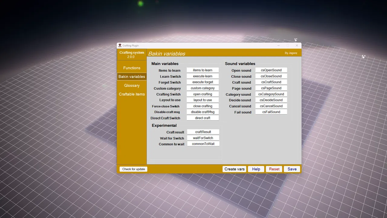 RPG Developer Bakin Crafting System Screenshot 6