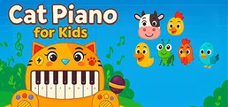 Cat Piano for Kids