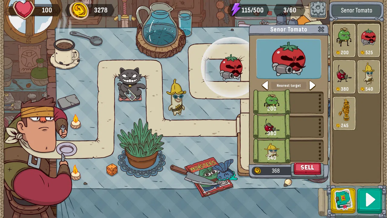 Healthy Hero - Tower Defense Screenshot 3