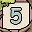 Five cats icon