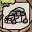 Abandoned car icon