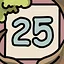 Twenty-five cats icon