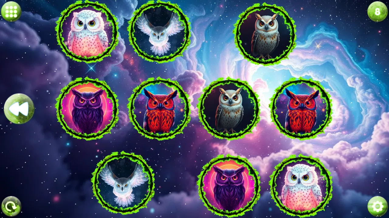 Space Memory: Owls Screenshot 3