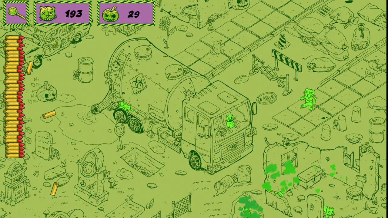 Find Kitties: Zombie Hunter Screenshot 1