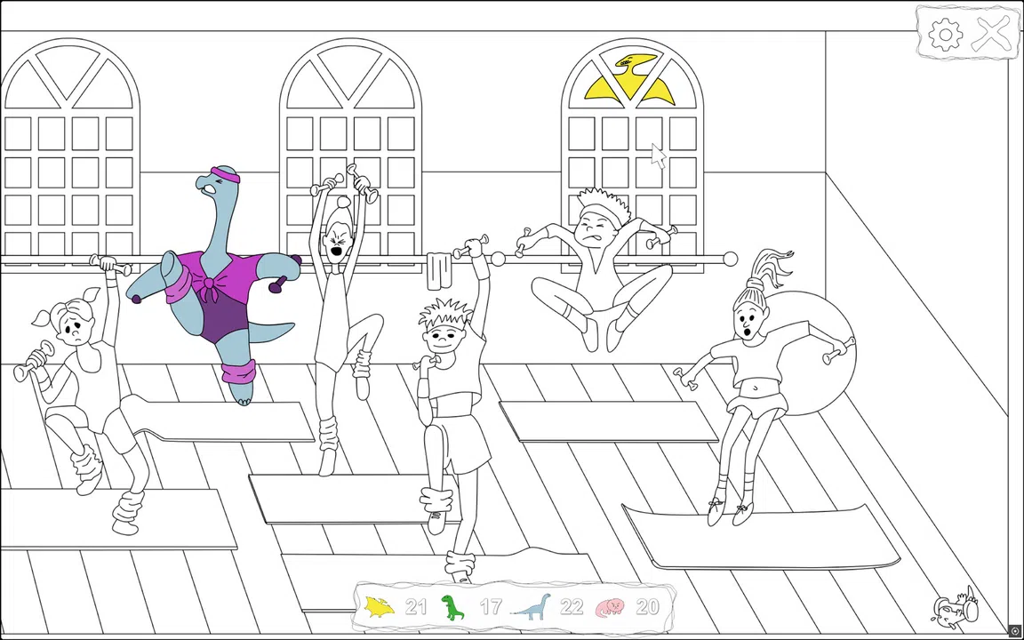 100 Hiddensaurs - Eighties Screenshot 1
