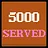 Served 5000 Customers