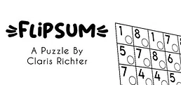 FlipSum - A Puzzle By Claris Richter