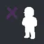 No Counter for Guest Men icon
