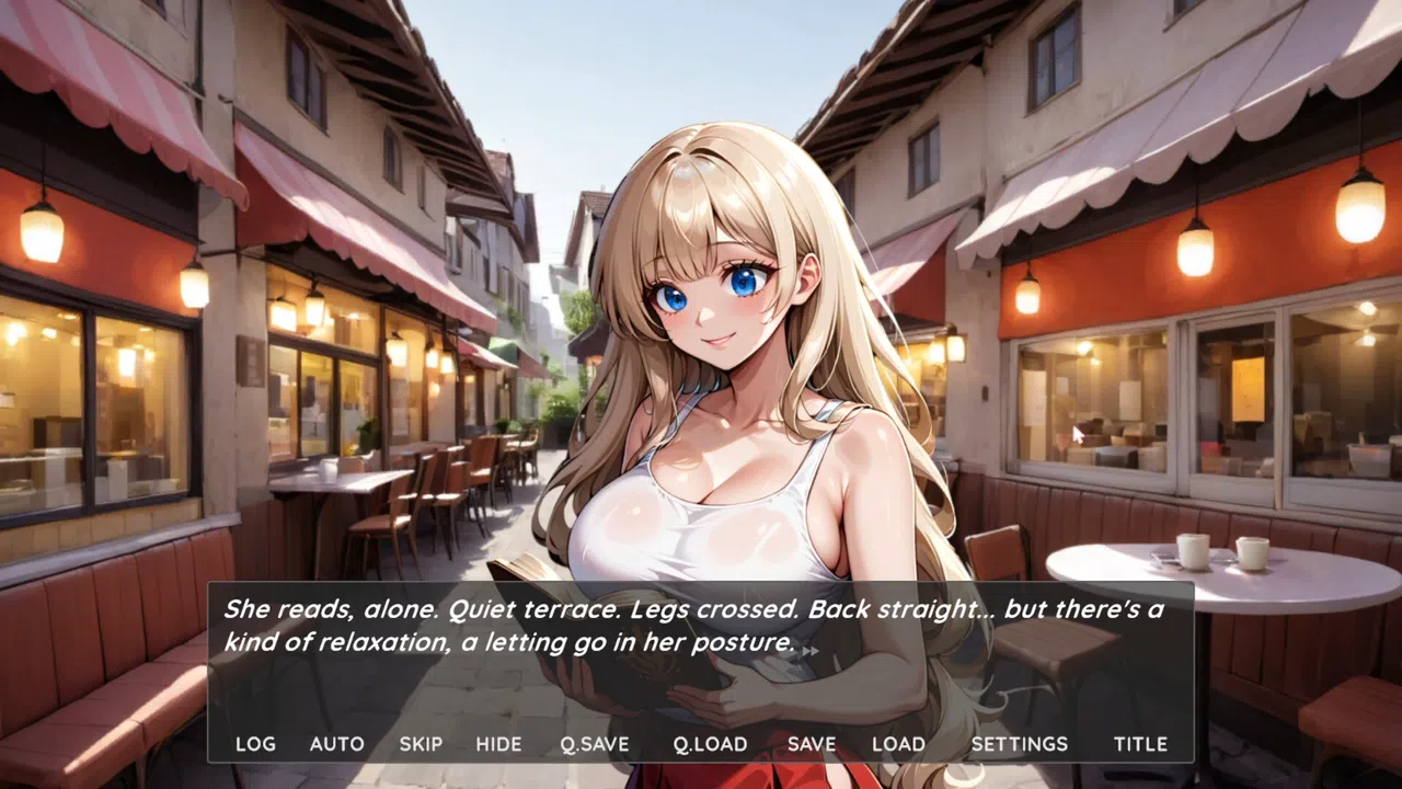 Hentai Novel: Lily is stripping Screenshot 0