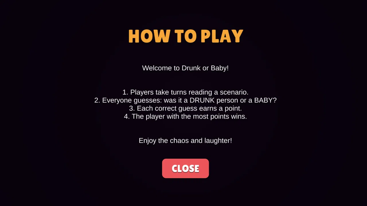 Drunk or Baby Demo Screenshot 0