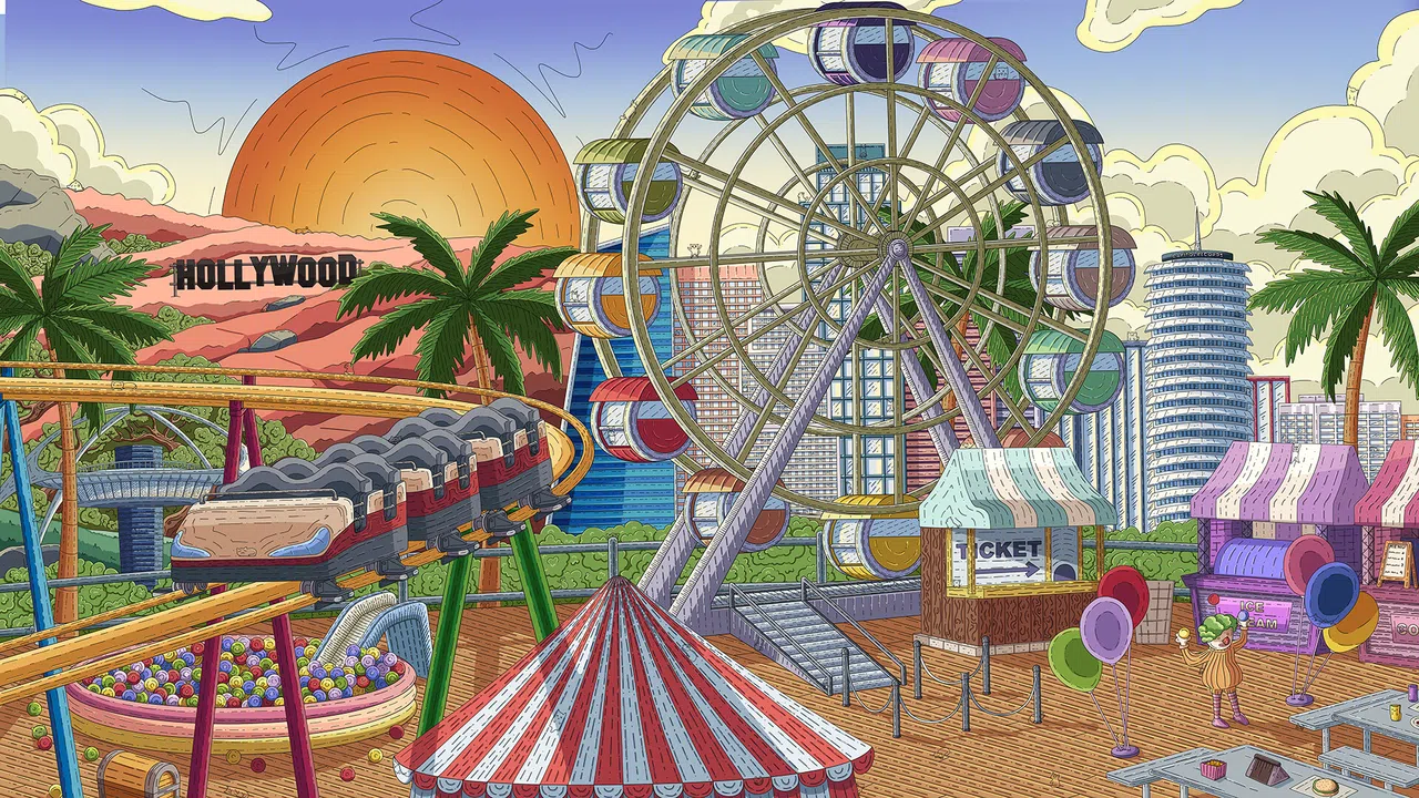 100 Los Angeles Cats  - Artbook Screenshot 0