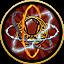 Earth, wind, flood and fire icon