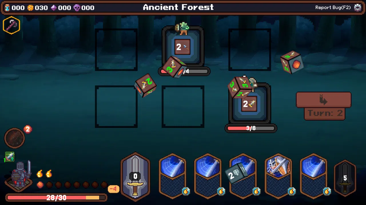 Dice Card Heroes Demo Screenshot 0