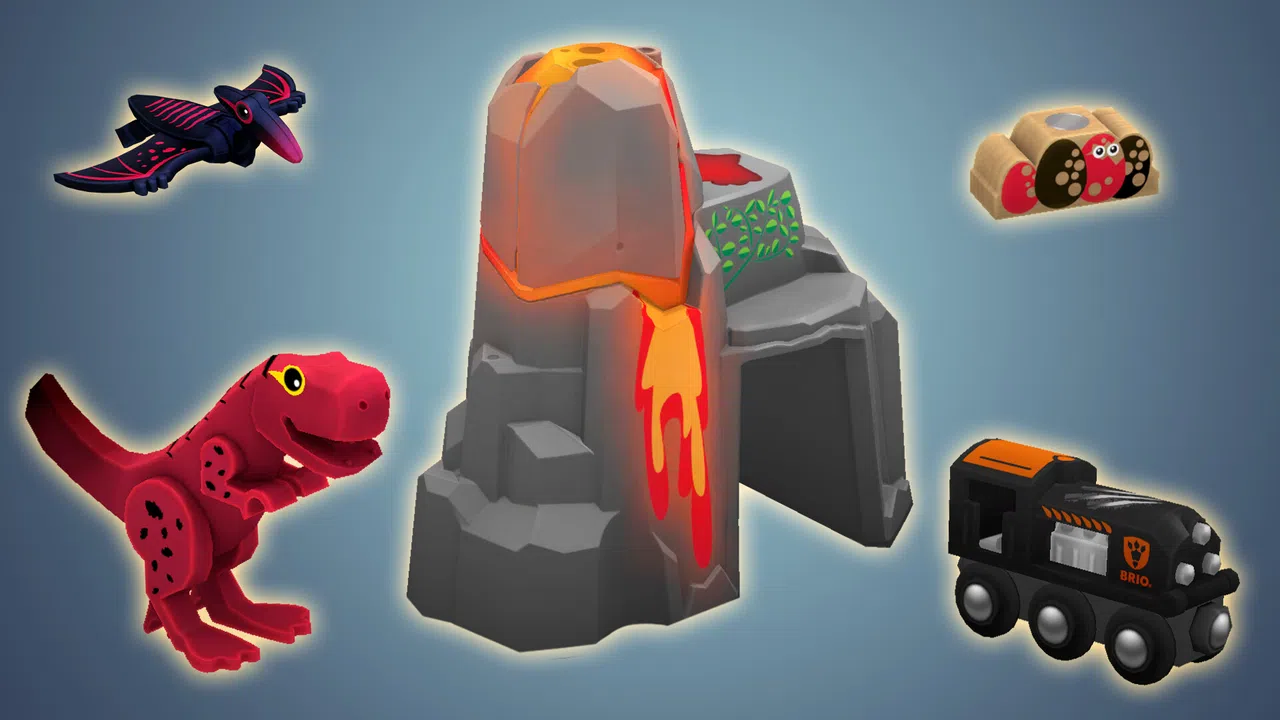 BRIO World - Railway: Dino Adventures Screenshot 1