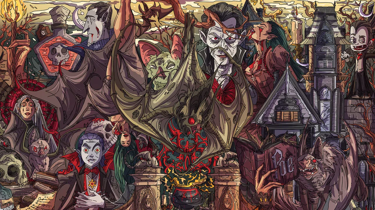 100 Vampire Cats  - Artbook Screenshot 1