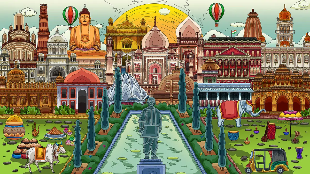 100 India Cats  - Artbook Screenshot 0