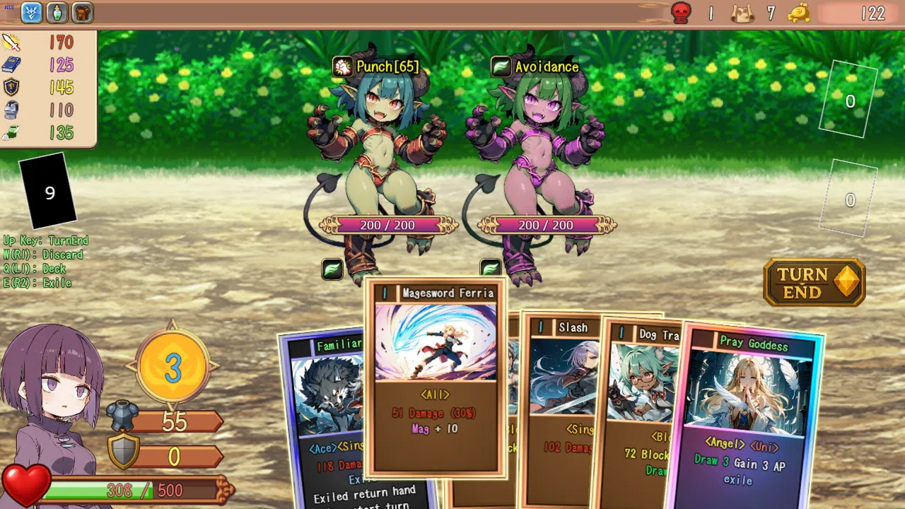 SummonArk -Deck Building Roguelite- Demo Screenshot 0