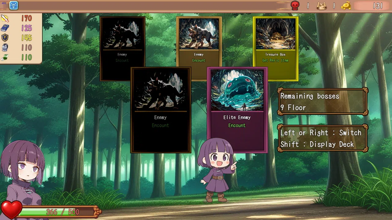 SummonArk -Deck Building Roguelite- Demo Screenshot 1